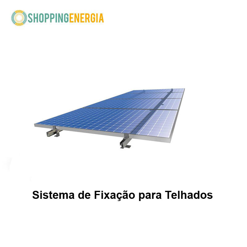 SistemaFixaTelhado Kit Inversor Solar Renovigi 4,76kWp (14p) – Gera em torno de 501,08 kWh por Mês
